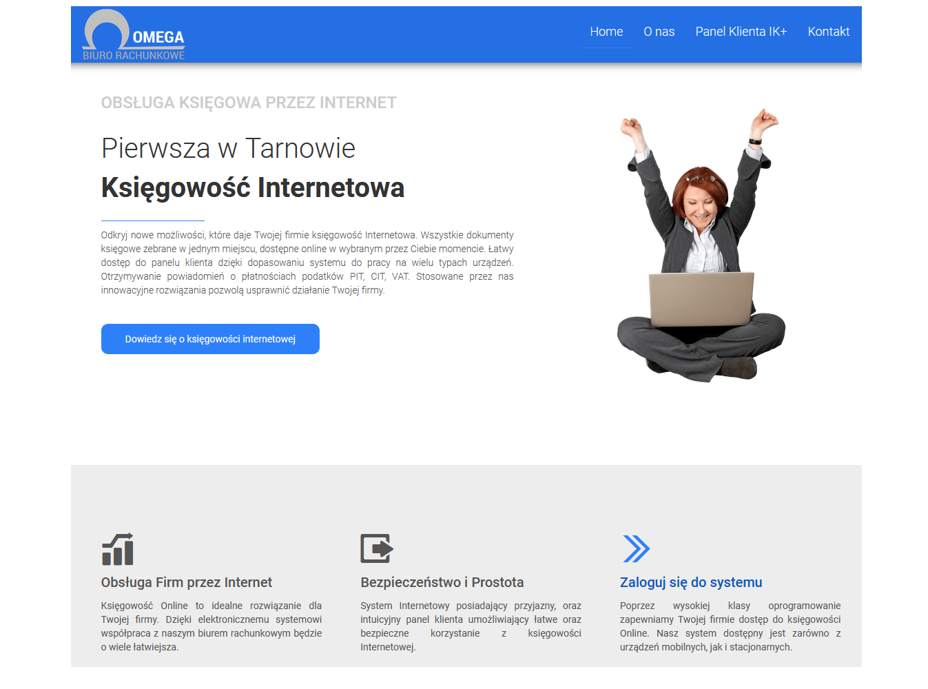 Tresci na stronę internetową Księgowość