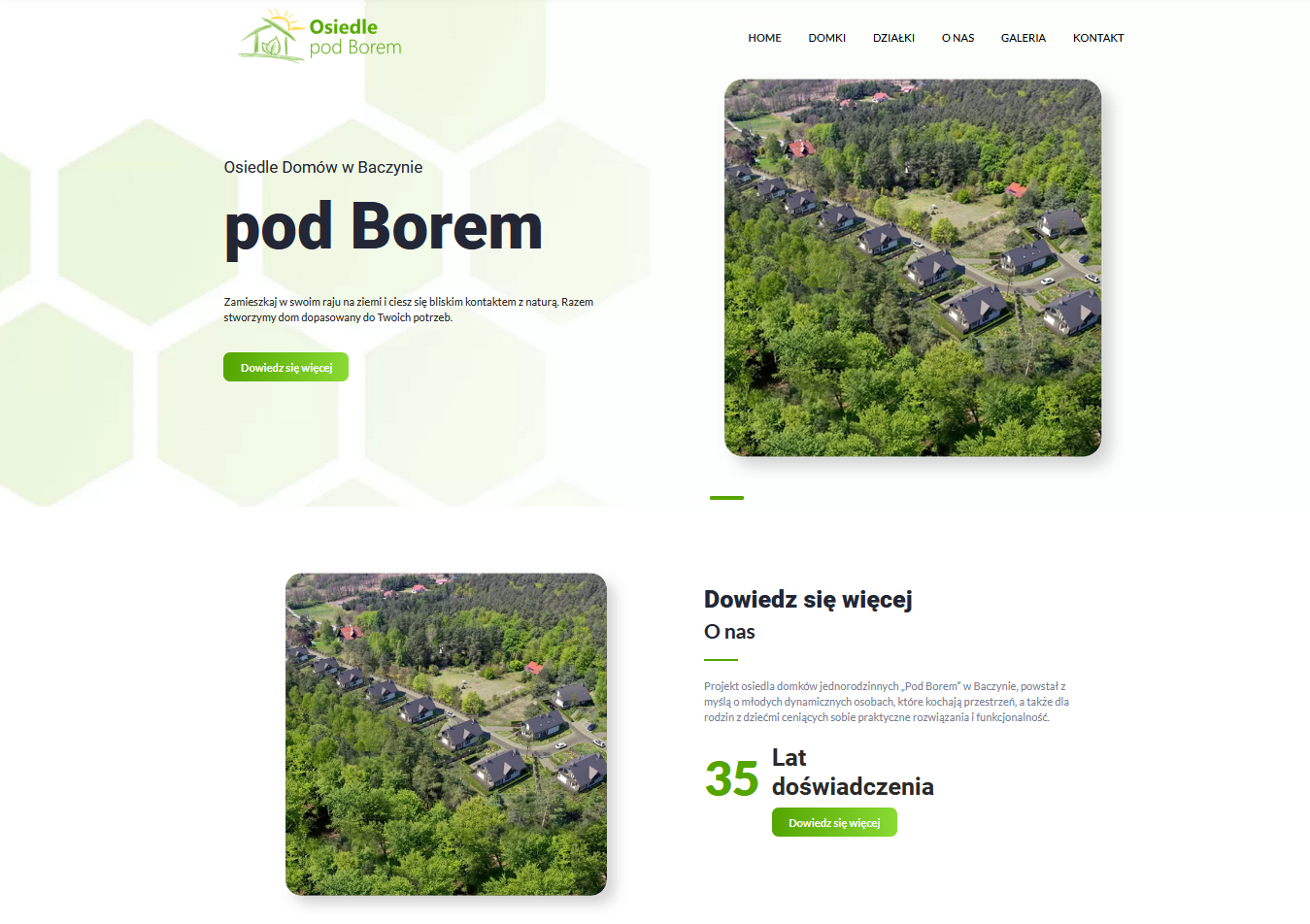 Treści na stronę osiedle domów jednorodzinnych