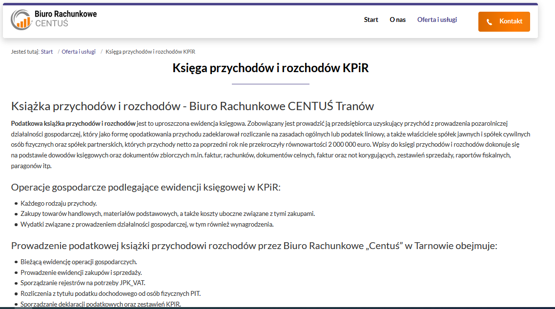 tekstyseo.com- treści na stronę biura rachunkowego