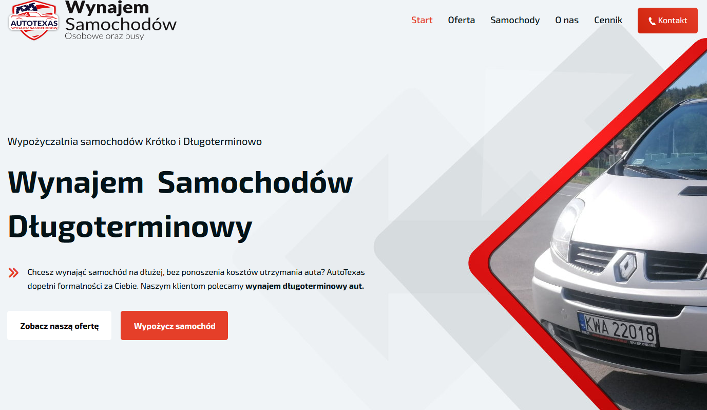 Content SEO dla wypożyczalni samochodów